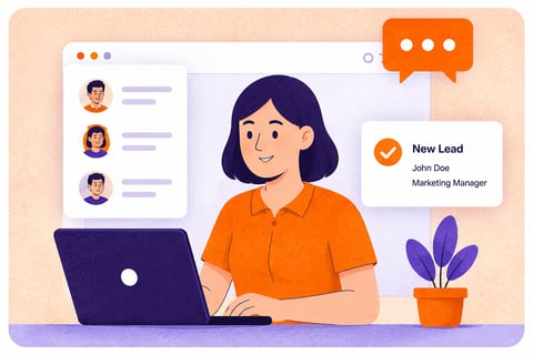 Managing New Lead Profiles In Dashboard