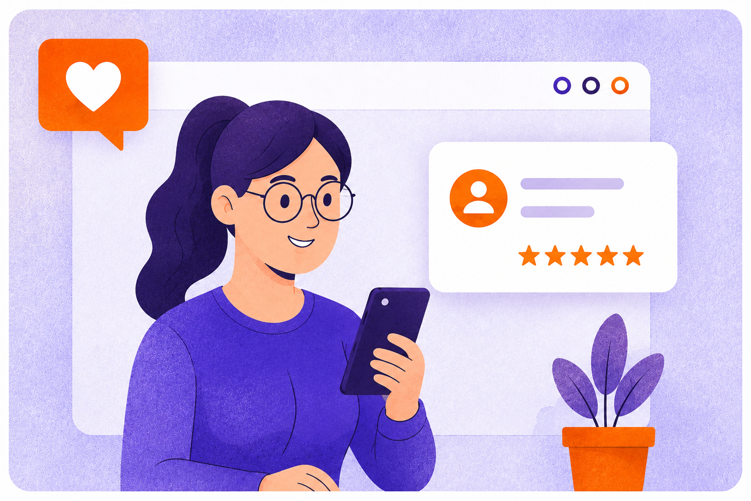 Checking Positive Feedback On Mobile Device